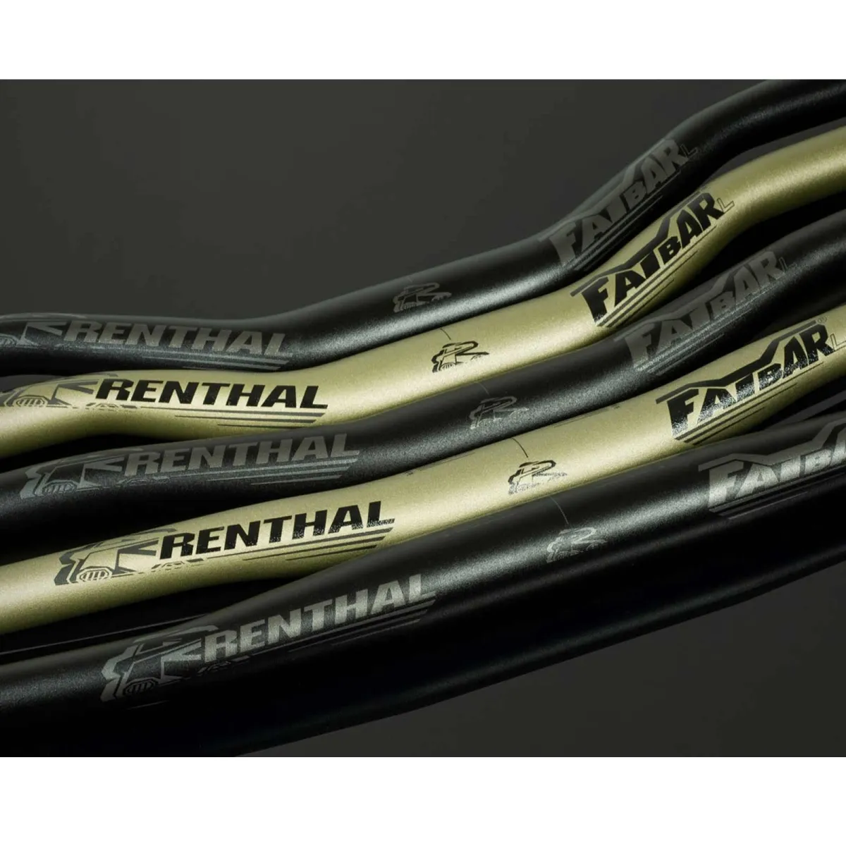Renthal V3 Fatbar Lite MTB Riser Aluminium 31.8 mm Ø | Rise 20 mm, width 760 mm, gold