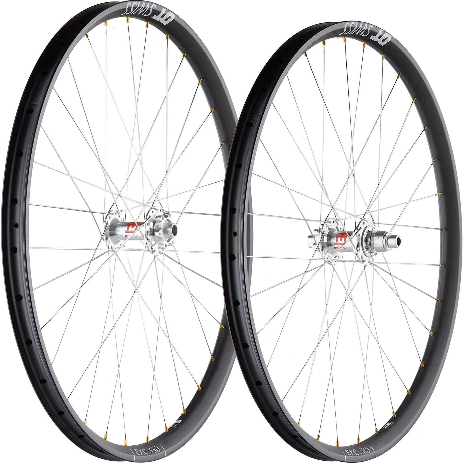 29/27.5-inch MTB Mullet wheelset DT Swiss 240 DEG 3Decades hubs + DT Swiss EXC 330 rims | built by TNC