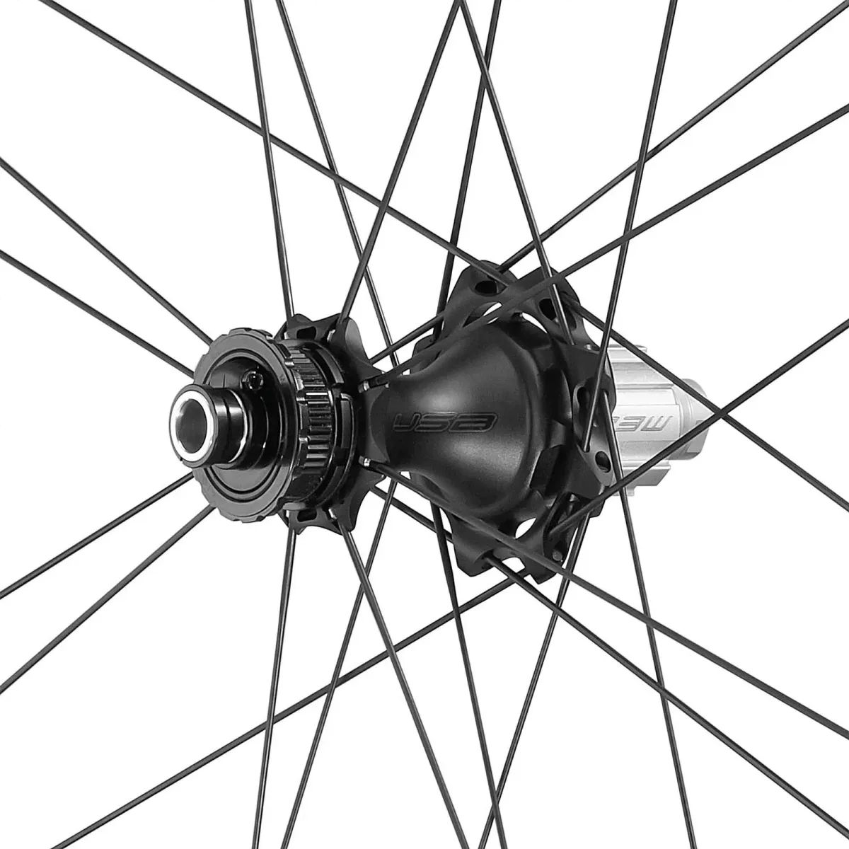 Campagnolo Bora WTO 45 DB C23 Disc CL wheelset | 28-inch rotor Campagnolo N3W matt black