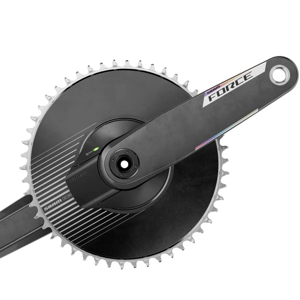 Sram Force 1x AXS Powermeter E1 DUB Road Carbon | Aero chainring 50 teeth 165 mm