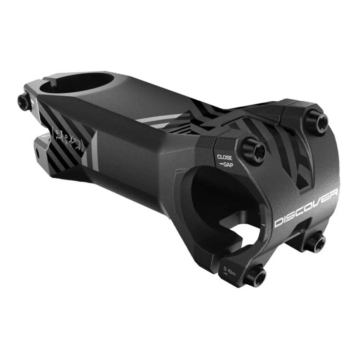 Discover 10 stem, 1 1/8-inch shaft clamp, 10 degrees | Length 110 mm, black