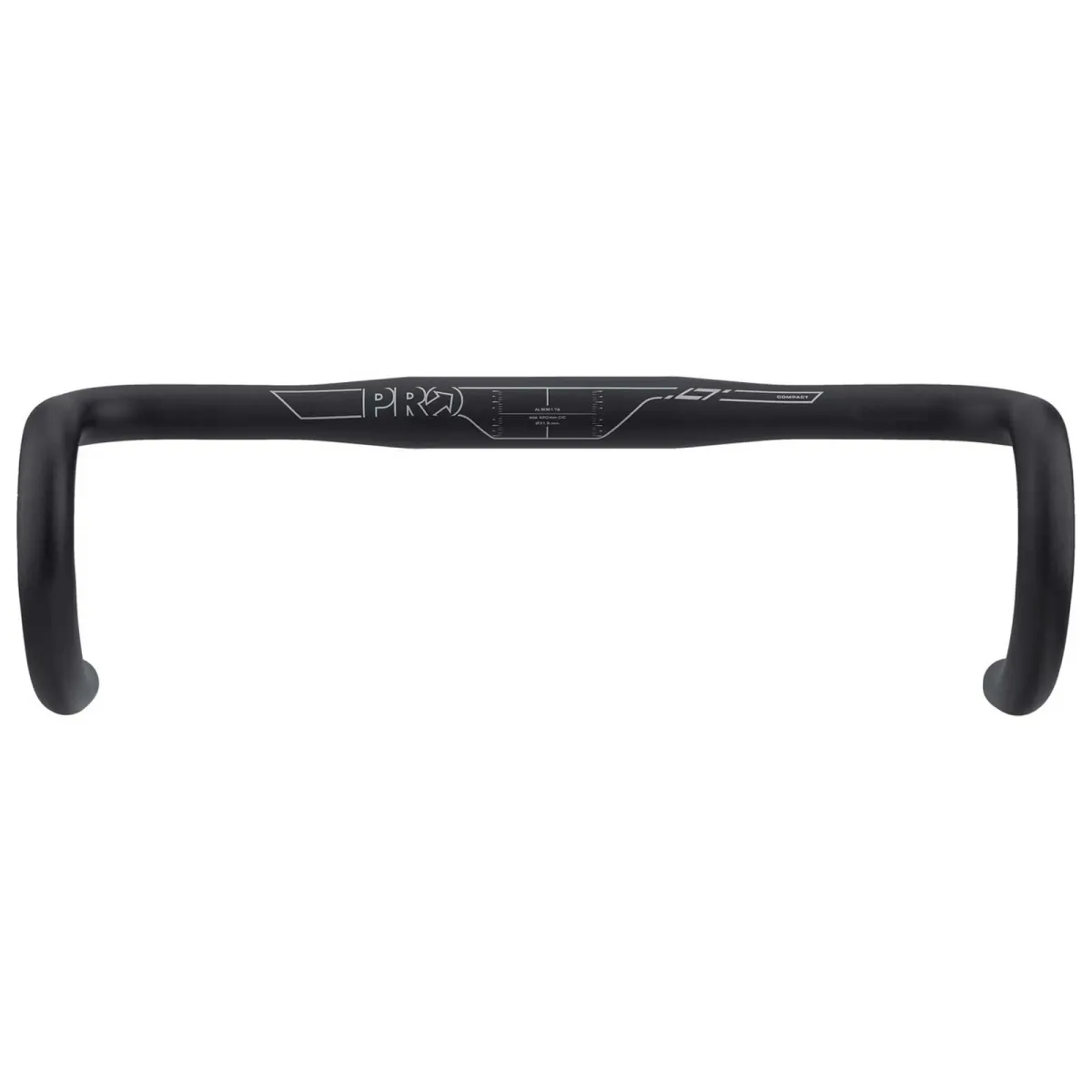 Pro LT Compact Aluminium Road Bike Handlebar, width 38 cm