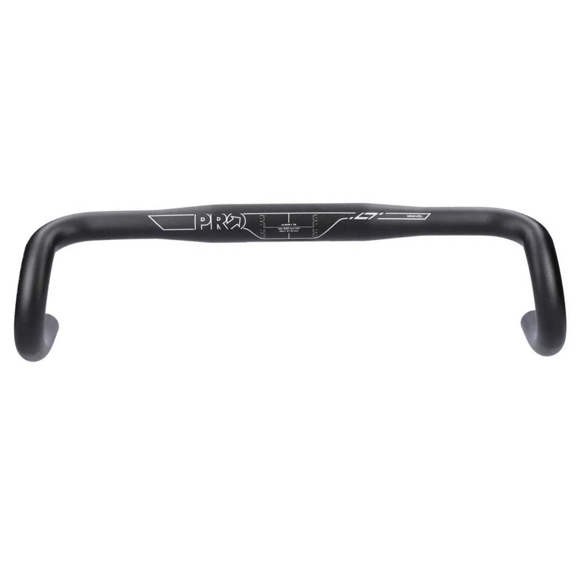 Pro LT Gravel Aluminium Gravel Handlebar Width 40 cm