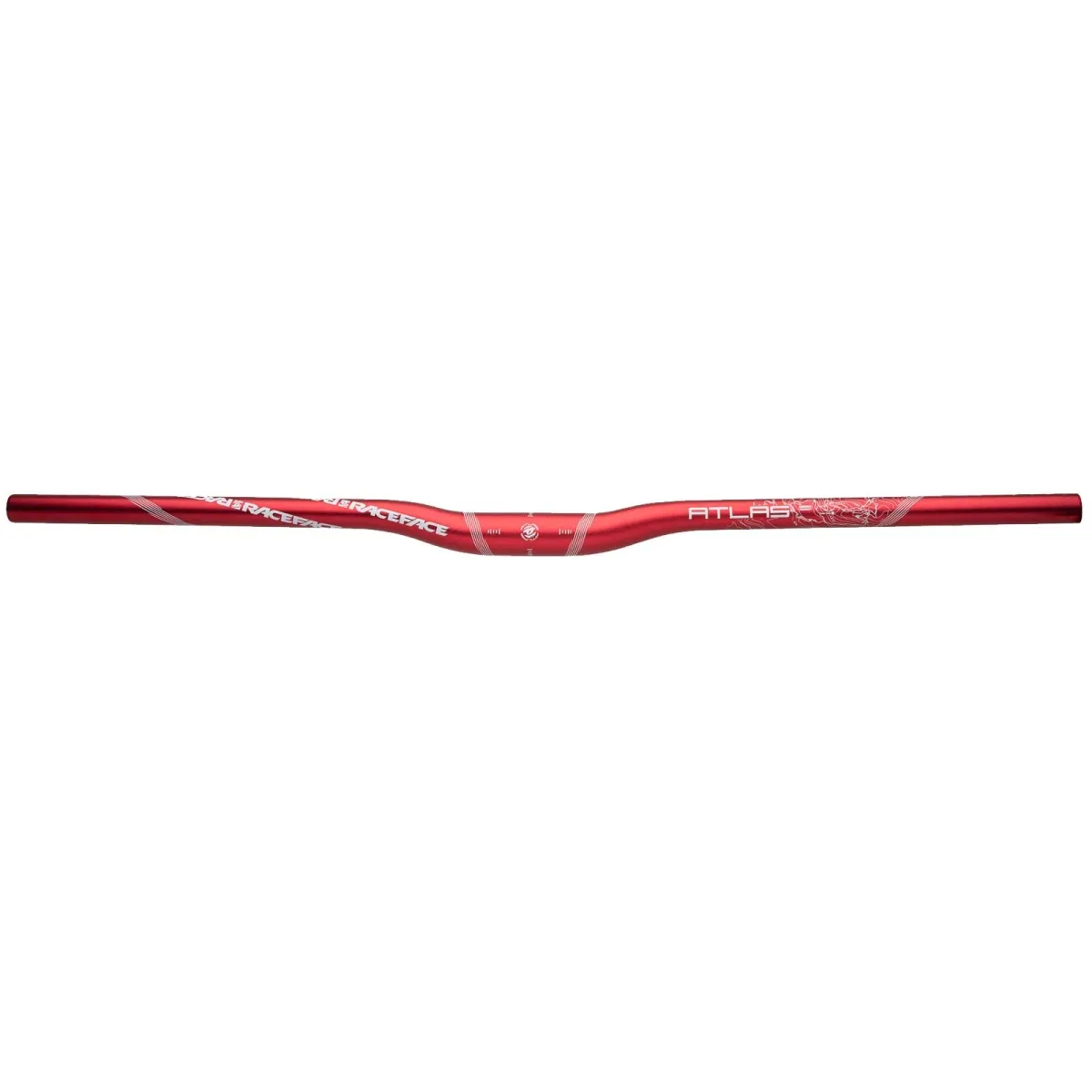 Race Face Atlas 1/2 DH Riser 31.8 mm Ø | Rise 13 mm, width 785 mm, red