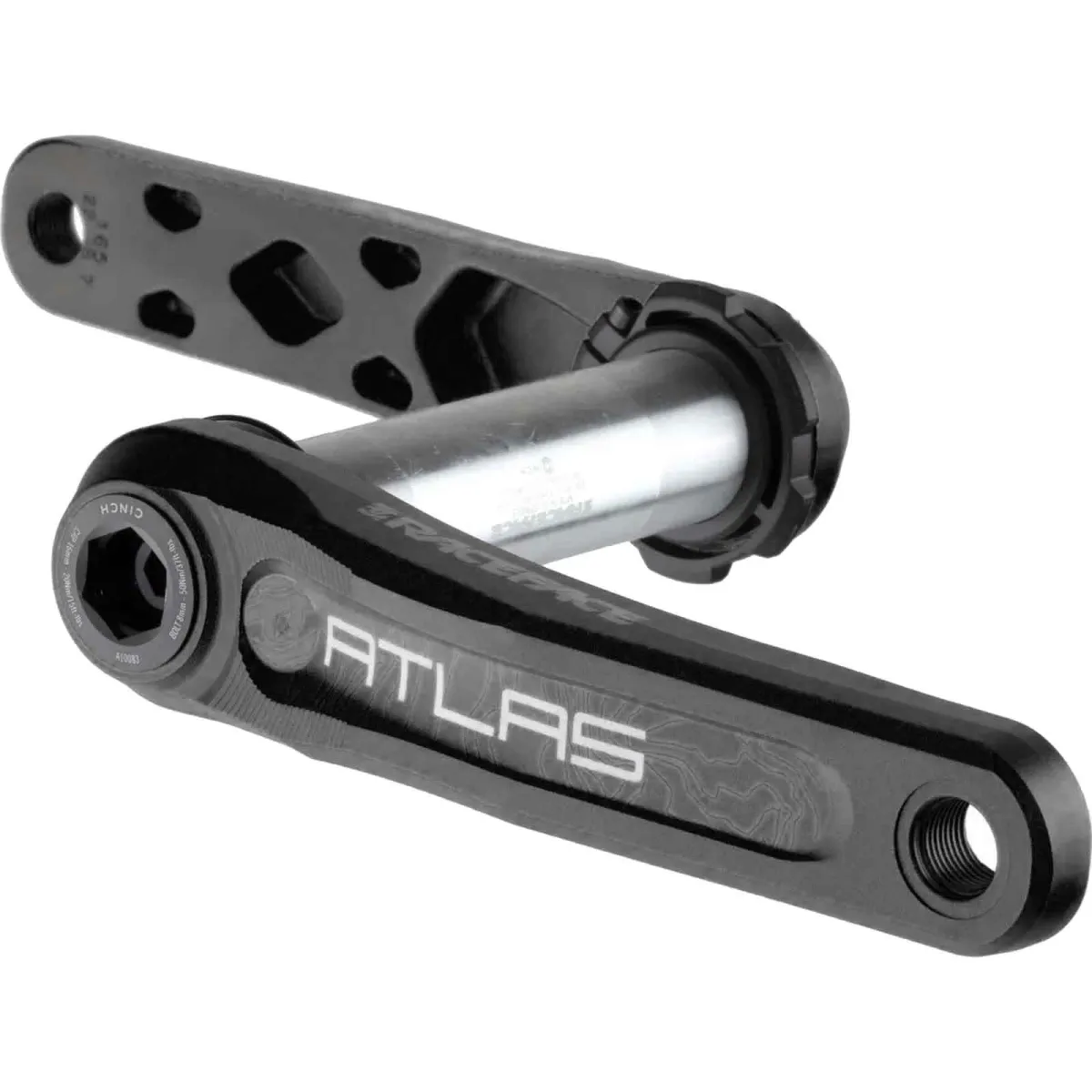 Race Face Atlas Cranksets Cinch 68–73 mm | 136 mm spindle, black, 170 mm