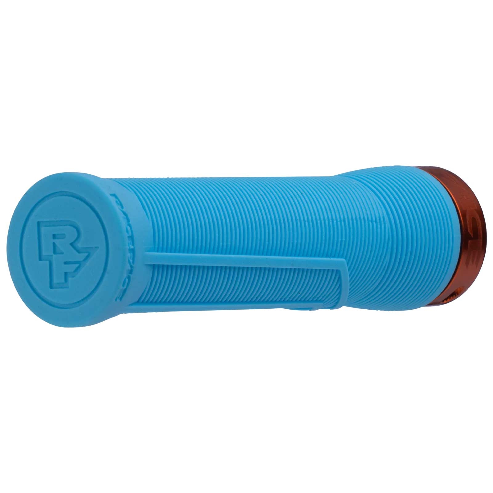 Race Face Chester Lock On Handlebar Grips 34 mm Colour: light blue/orange