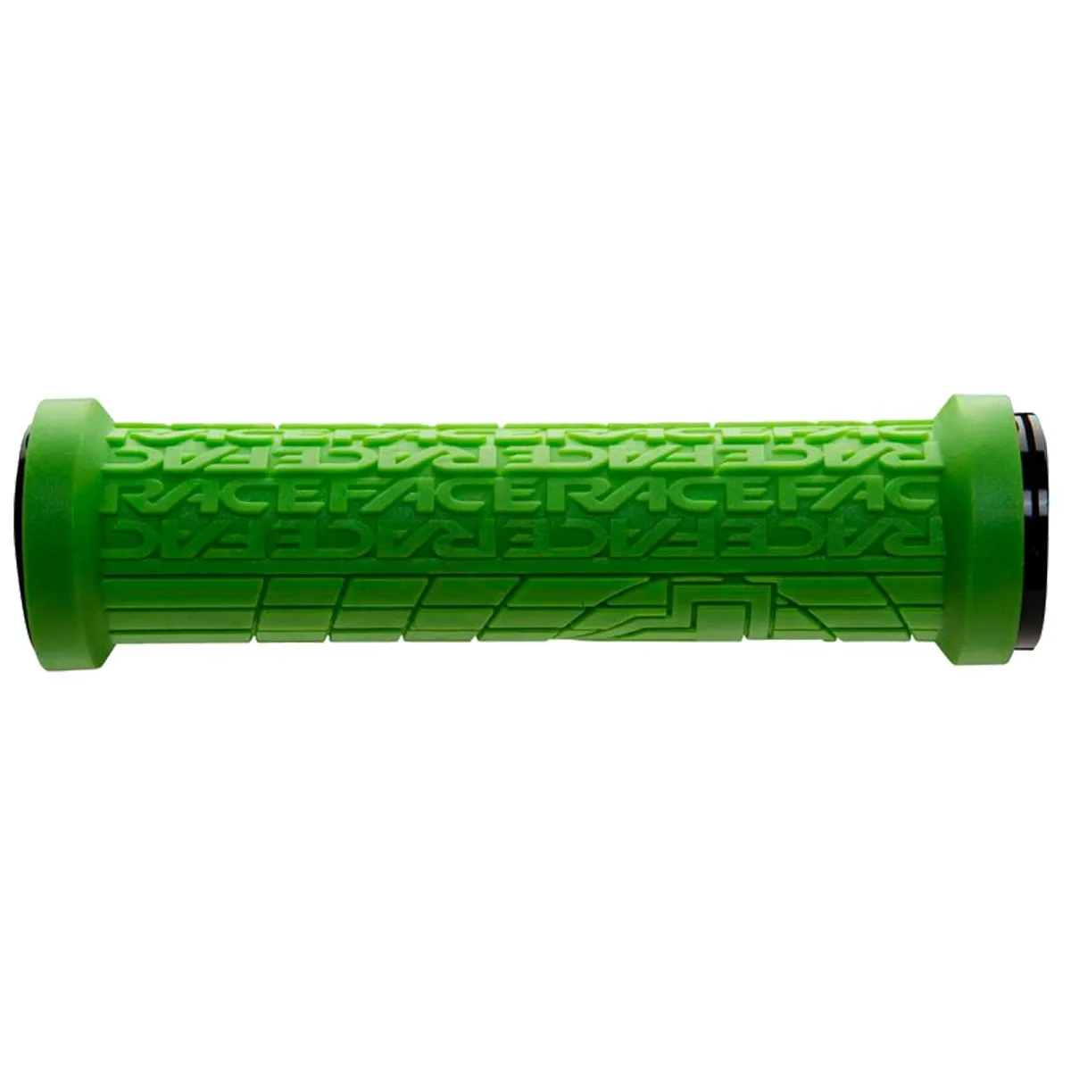 Race Face Grippler Lock-On Handlebar Grips 33 mm Colour: green