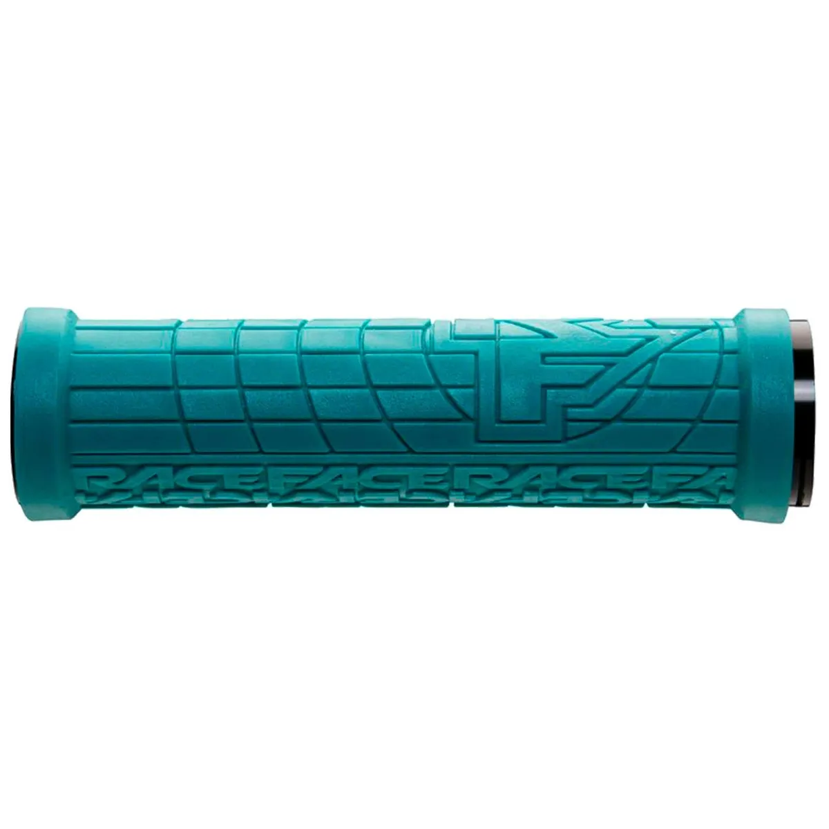 Race Face Grippler Lock On Handlebar Grips 30 mm Colour: turquoise