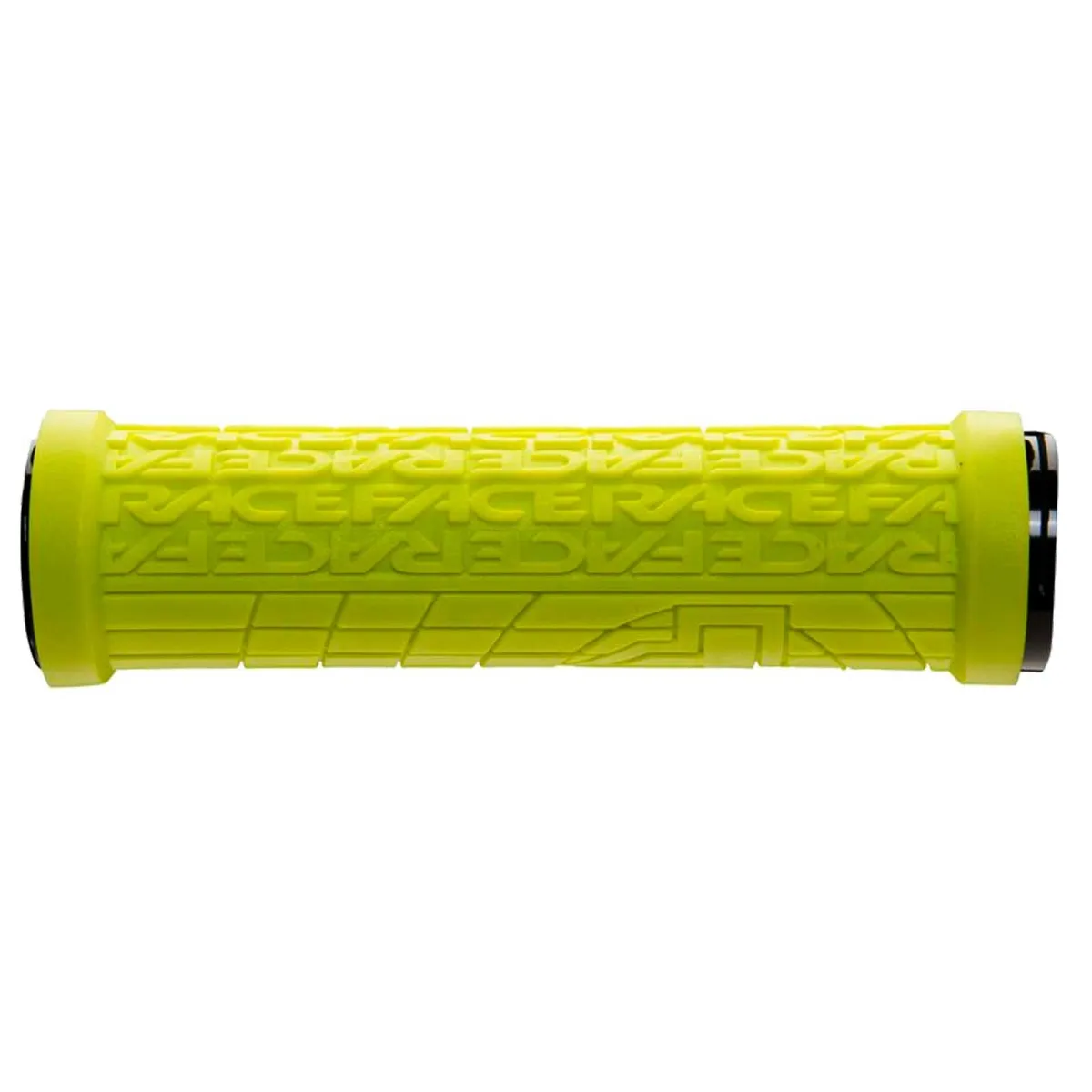 Race Face Grippler Lock On Handlebar Grips 33 mm Colour: yellow