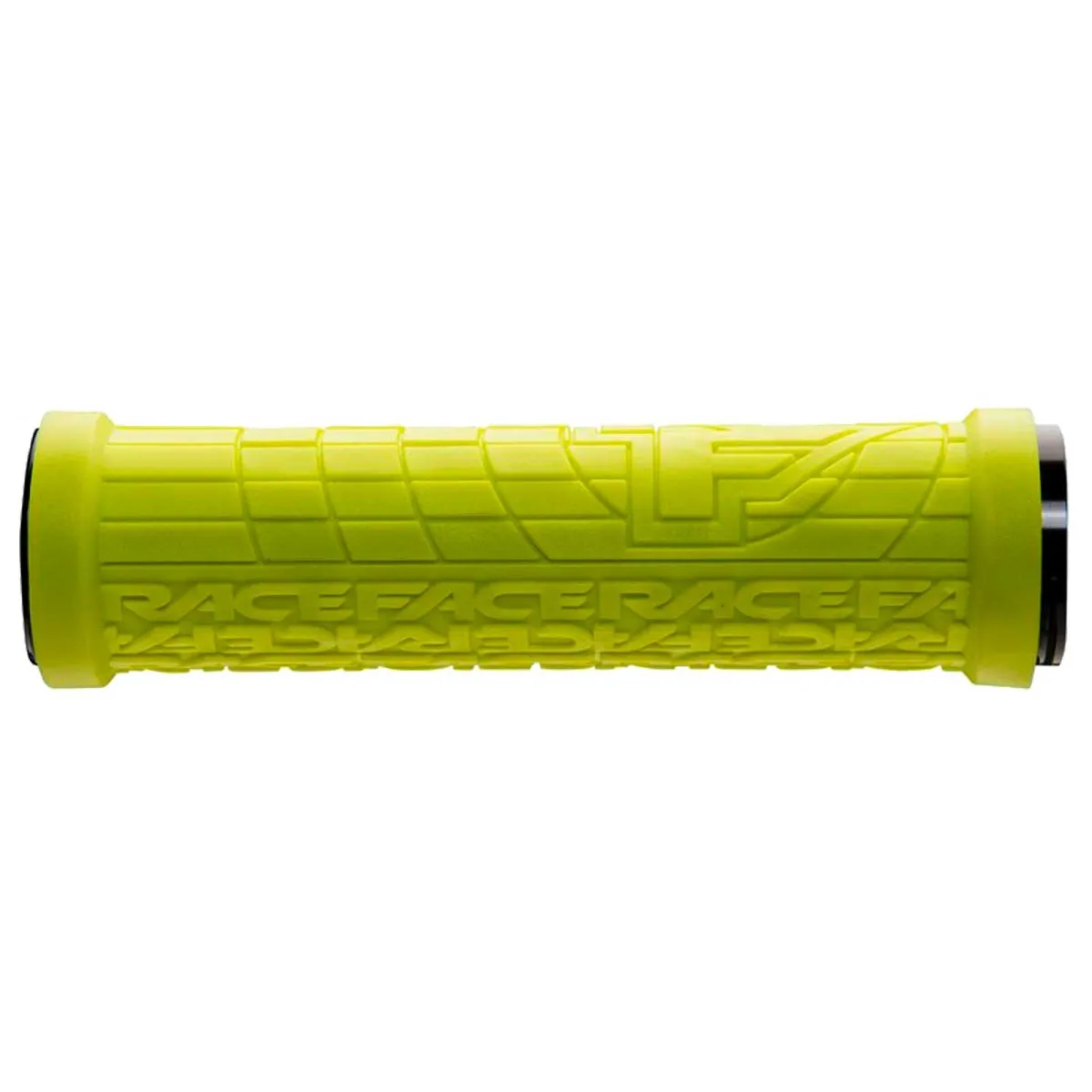 Race Face Grippler Lock On Handlebar Grips 30 mm Colour: yellow