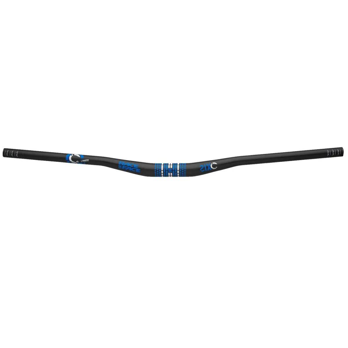 Race Face Sixc 3/4 DH Riser 31.8 mm Ø | 20 mm rise, 785 mm width, carbon blue