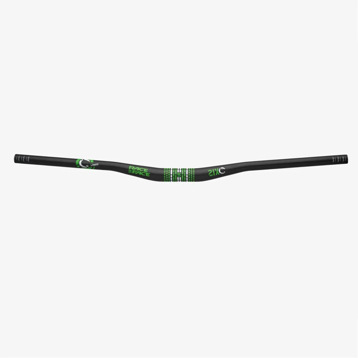 Race Face Sixc 3/4 DH Riser 31.8 mm Ø | 20 mm rise, 785 mm width, carbon green