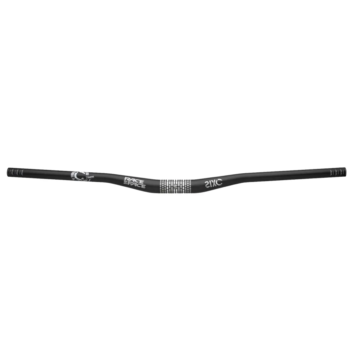 Race Face Sixc 3/4 DH Riser 31.8 mm Ø | 20 mm rise, 785 mm width, carbon-silver