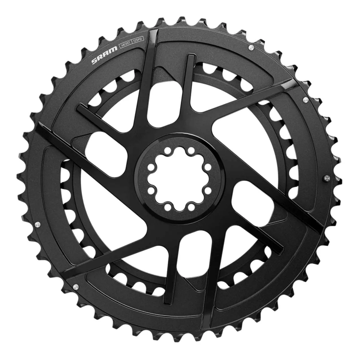 Sram Rival AXS E1 PWR Powermeter Crank DUB Road Aluminium | 12x2-speed 46-33 teeth 172.5 mm