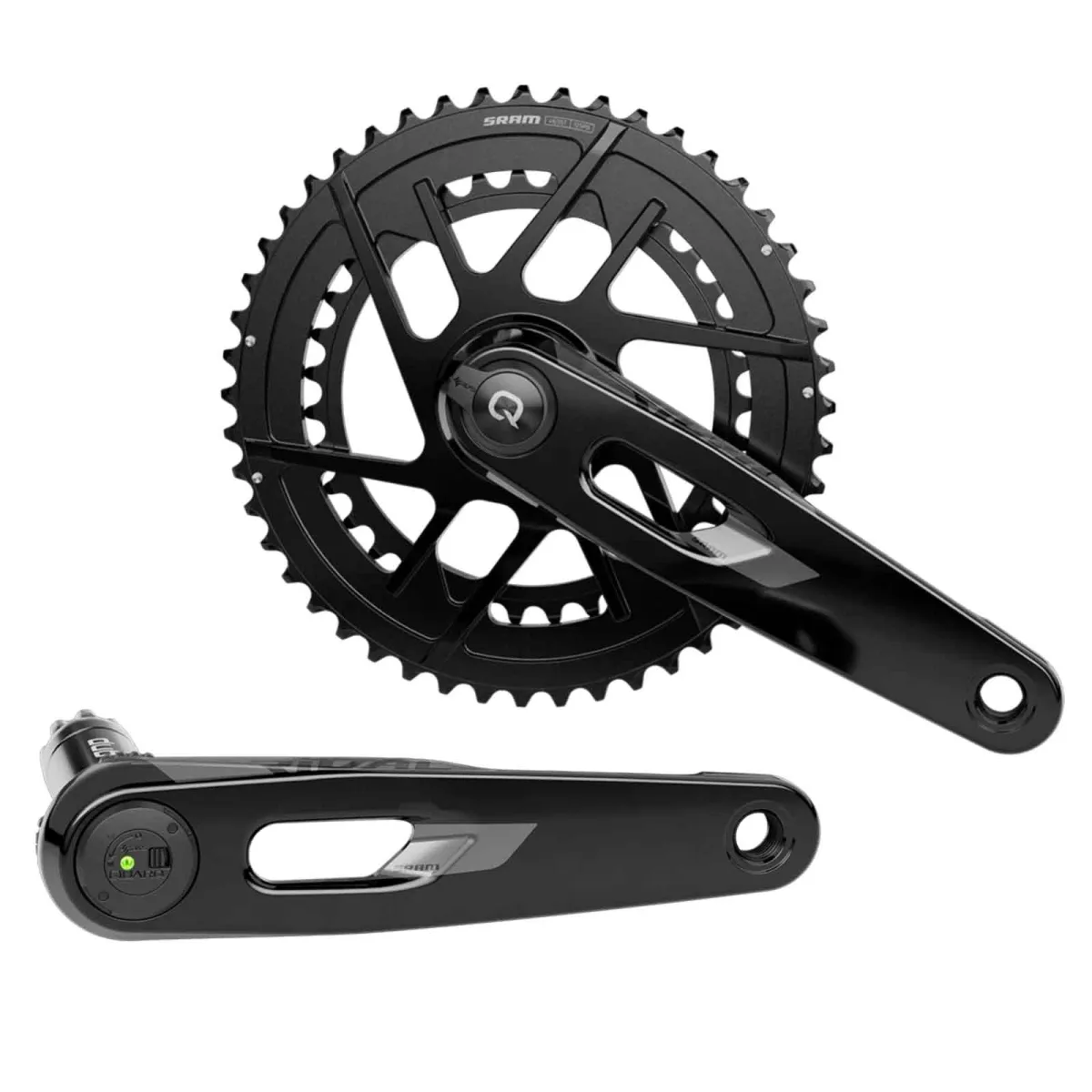 Sram Rival AXS E1 PWR Powermeter Crank DUB Road Aluminium | 12x2-speed 46-33 teeth 175 mm
