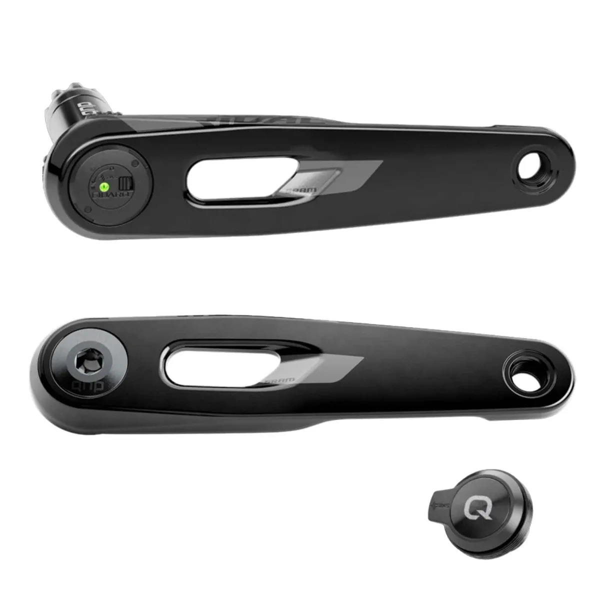 Sram Rival AXS E1 PWR Powermeter Crank DUB Road Aluminium | 12x2-speed 46-33 teeth 165 mm
