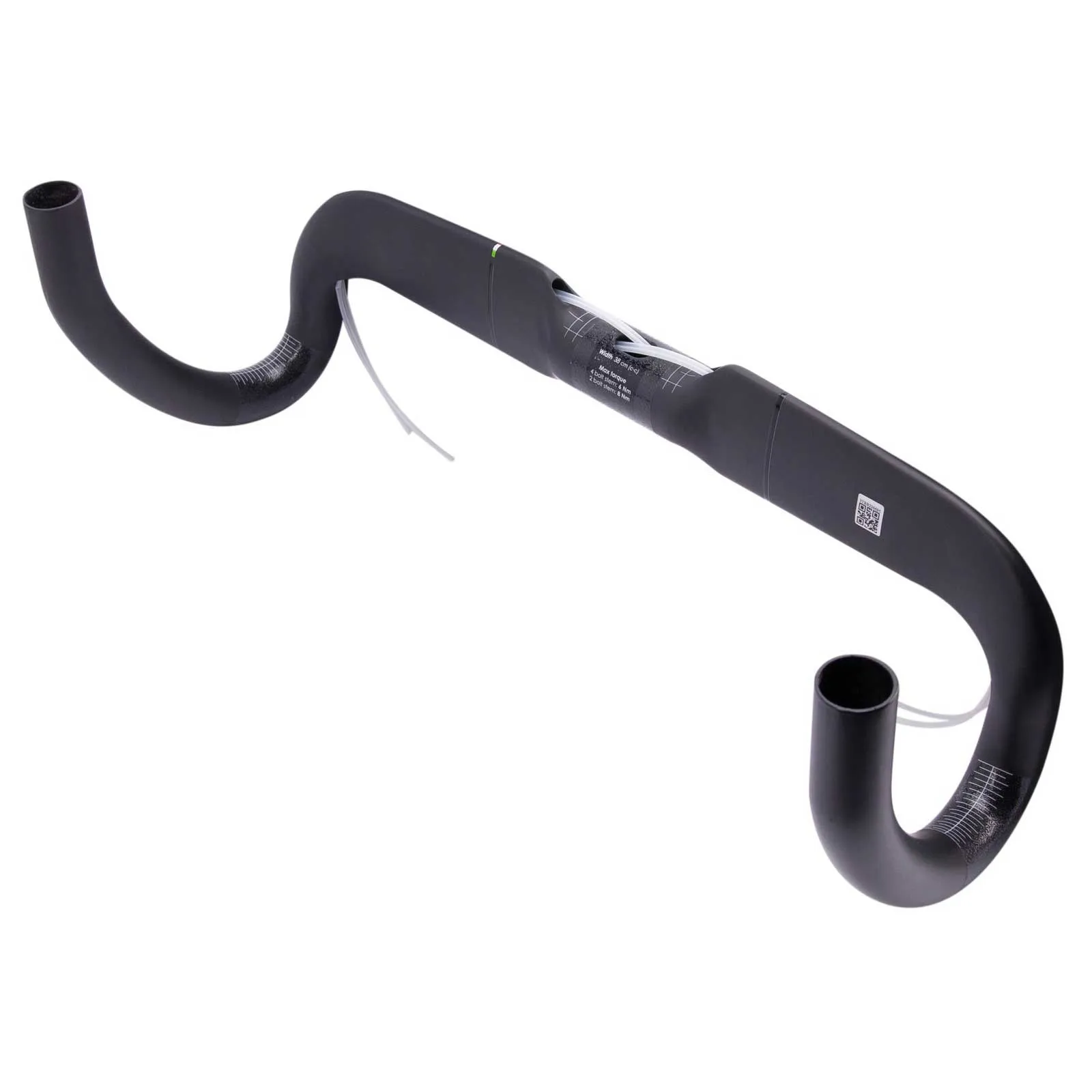 3t Aeroflux LTD Stealth Carbon Road Bike Handlebar, width 42 cm