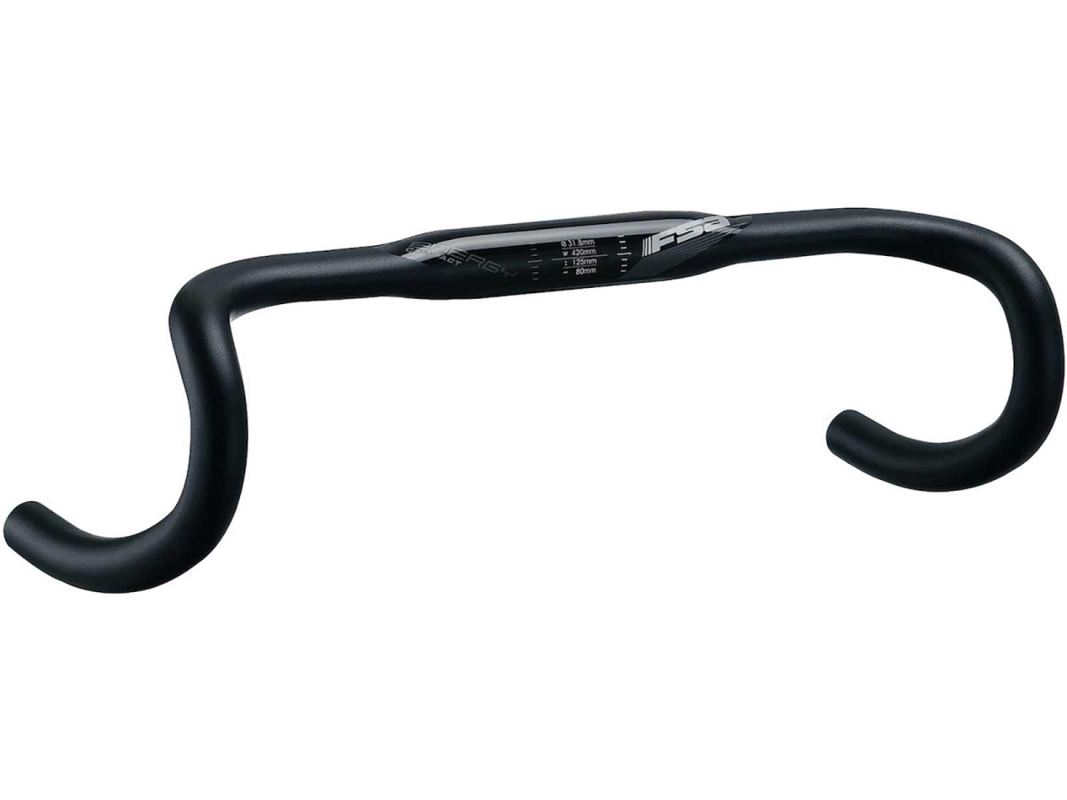 FSA Energy Super Compact Road Bike Handlebar, width 38 cm