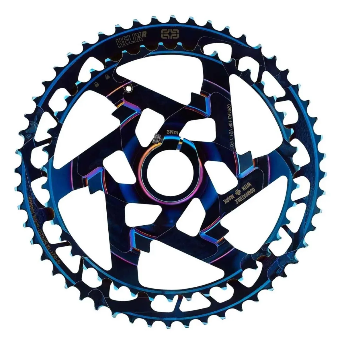 e*thirteen Helix Race E-Bike / Gravel XD Cassette 12-speed 13-52 teeth Intergalactic Blue