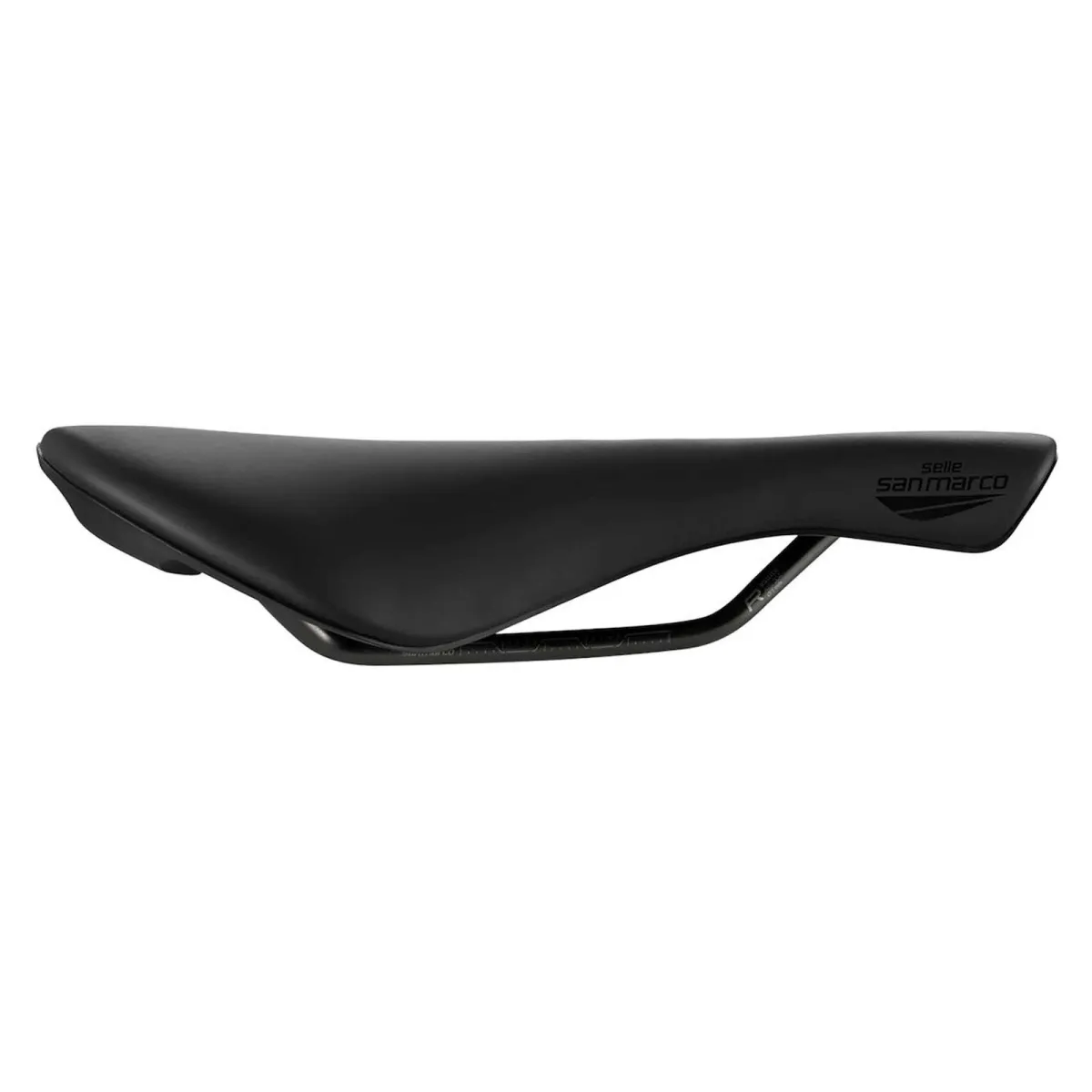 Selle San Marco Mantra Racing Saddle L2 Wide Black Frame Xsilite