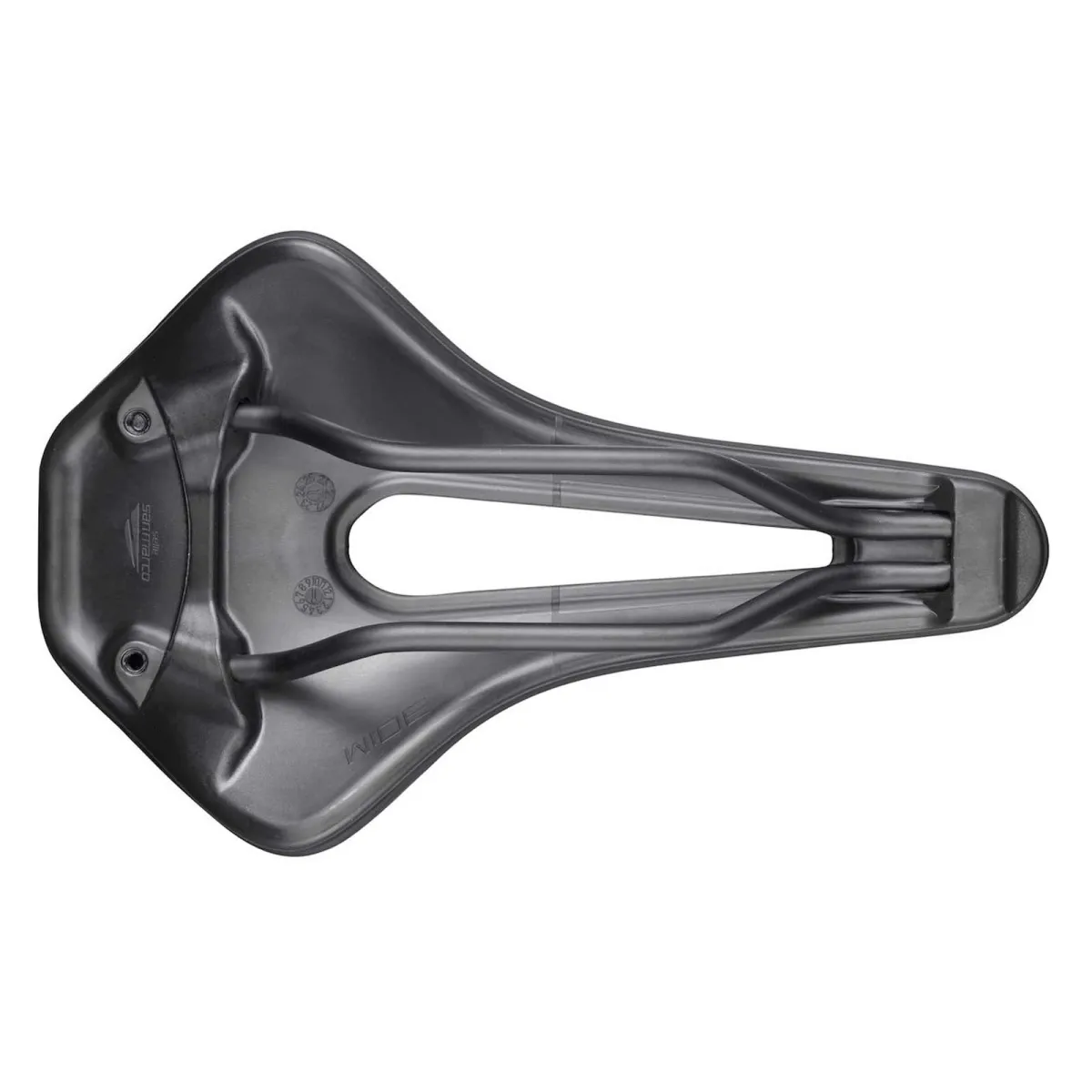 Selle San Marco Ground Sport Saddle L3 Wide Open Fit black, steel frame