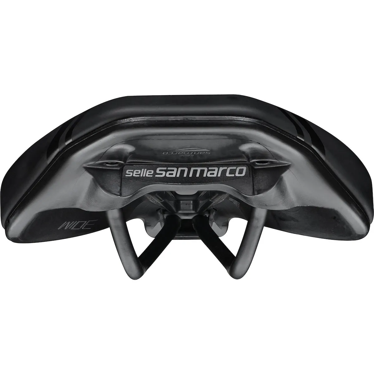 Selle San Marco Ground Sport Saddle L3 Wide Open Fit black, steel frame