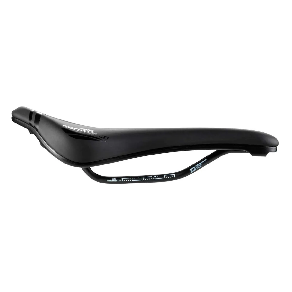 Selle San Marco Ground Dynamic S3 Narrow Open Fit Saddle, Black, Manganese Frame