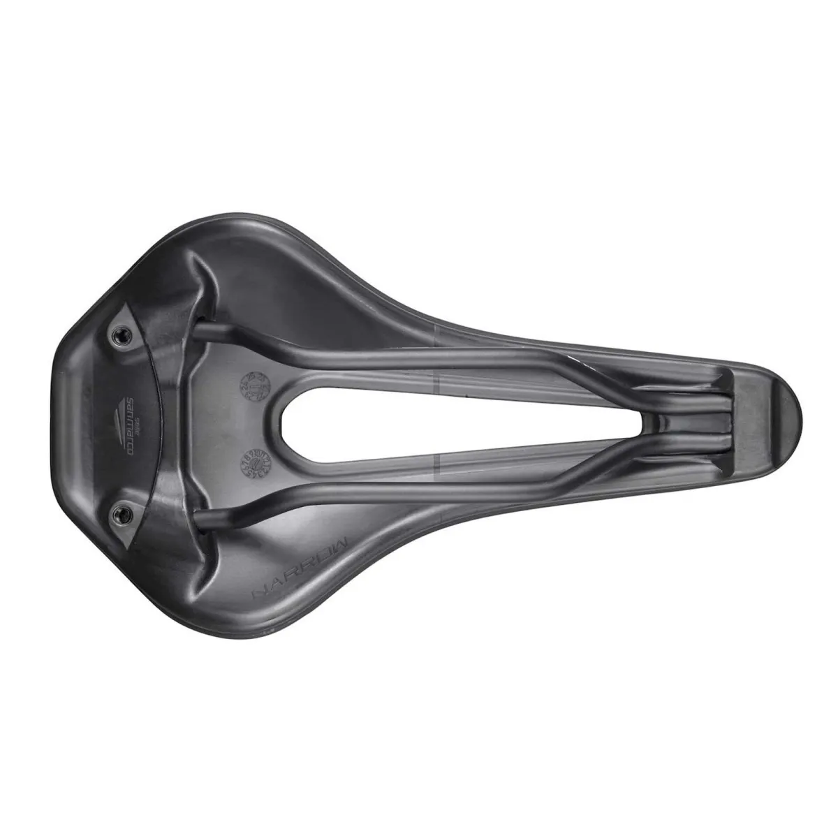 Selle San Marco Ground Dynamic S3 Narrow Open Fit Saddle, Black, Manganese Frame