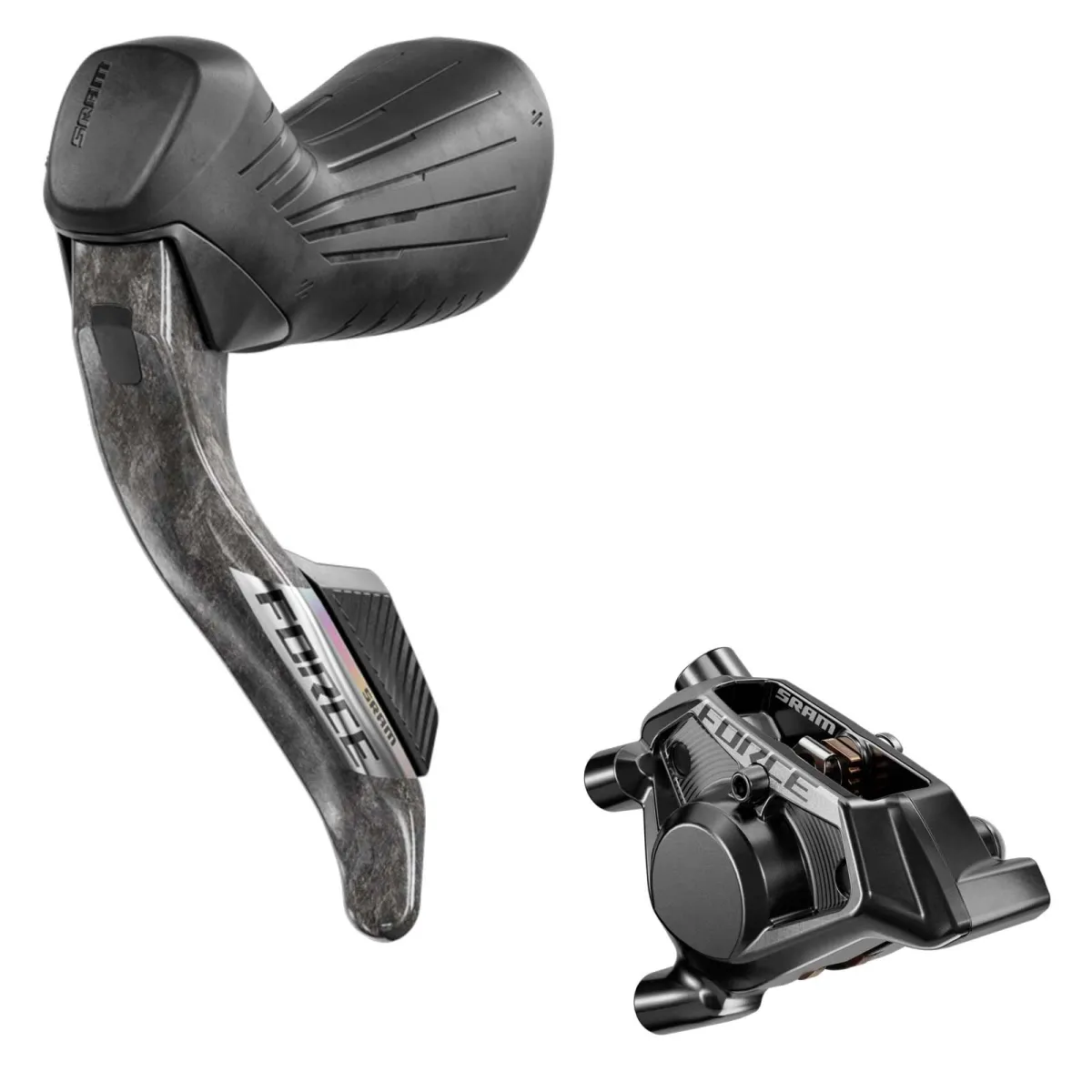 Sram Force AXS E1 HRD Disc Brake Shift/Brake System | Left lever + Front disc brake