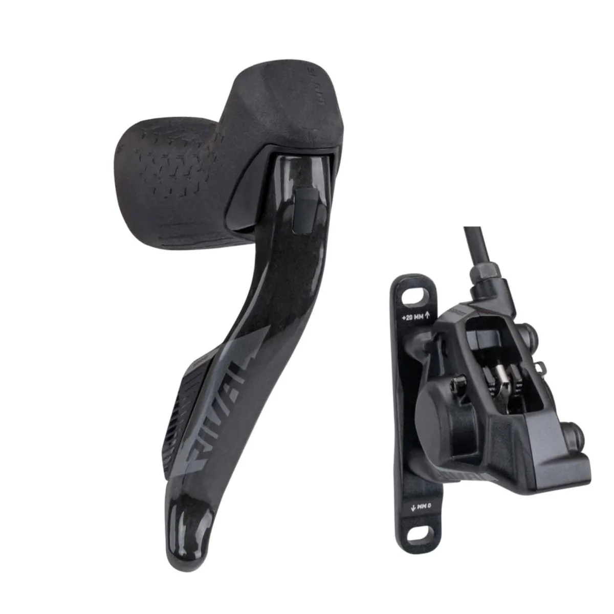 Sram Rival AXS E1 HRD Disc Brake Shift/Brake System | Right-hand lever + Front disc brake, 26-inch
