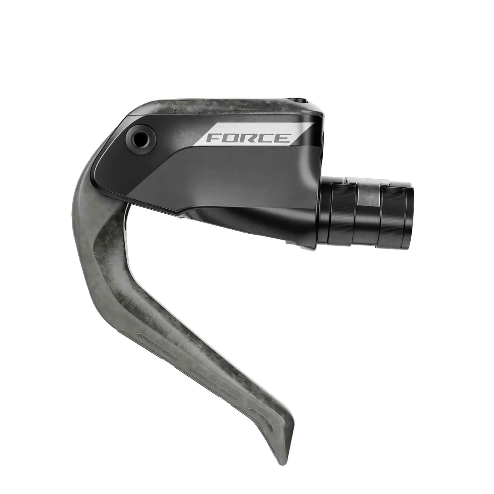 Sram Force Aero TT brake lever + flat-mount disc brake (rear wheel)