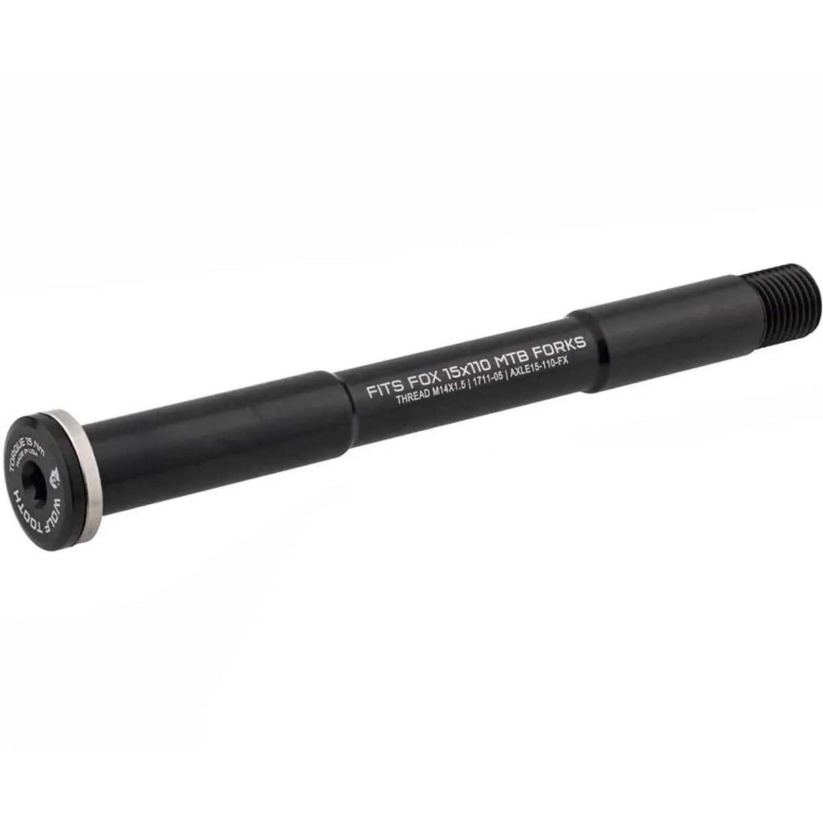 Wolf Tooth Thru-Axle - FOX Fork Boost 15x110mm black
