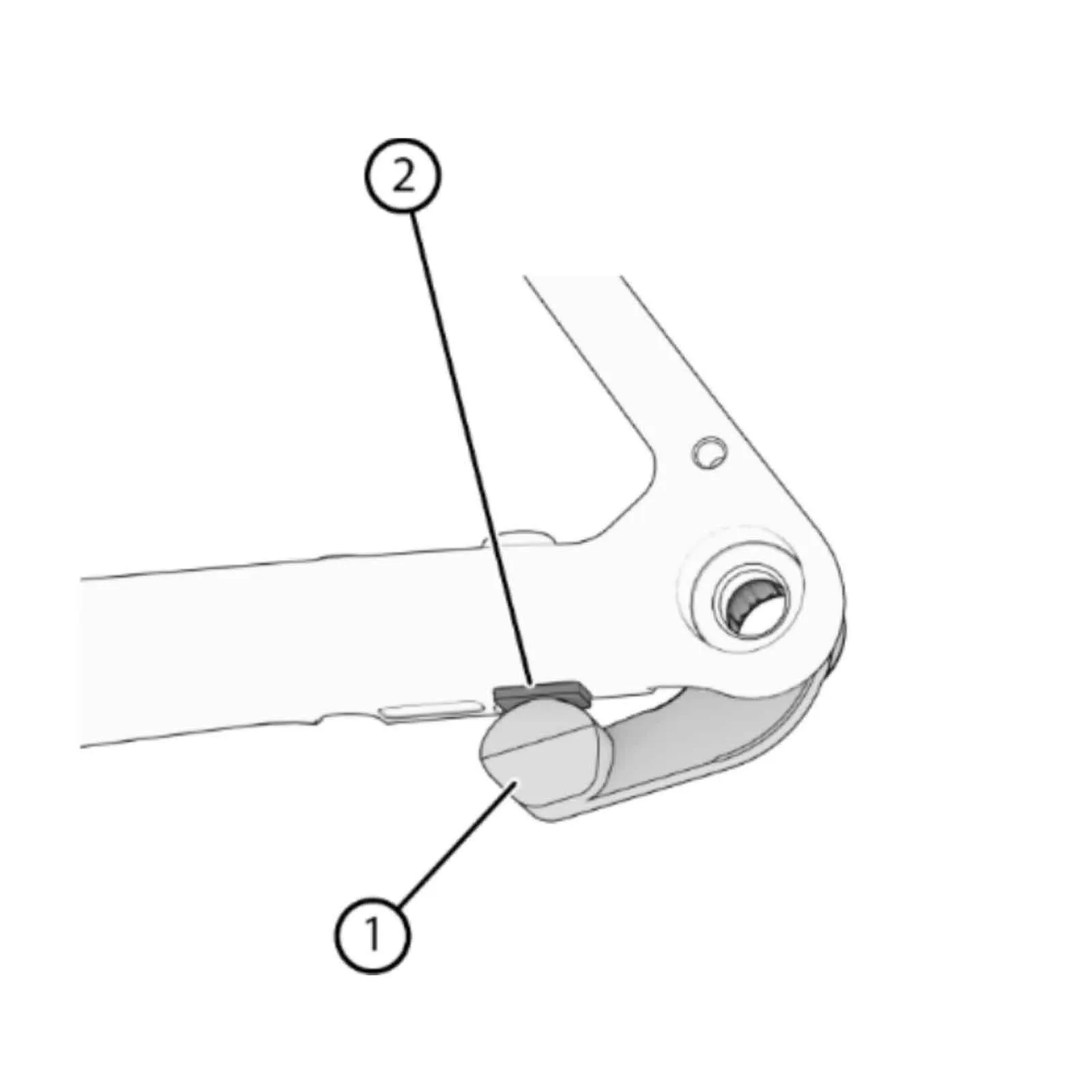 Classified Powershift Torque Support Arm | Post Mount torque support