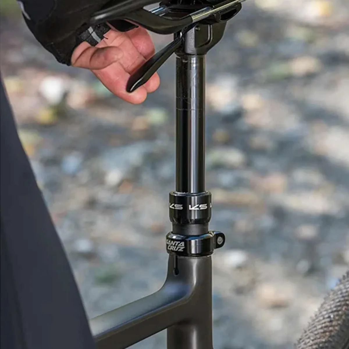 Kind Shock eTen Vario seatpost 27.2 x 410 mm, 100 mm travel