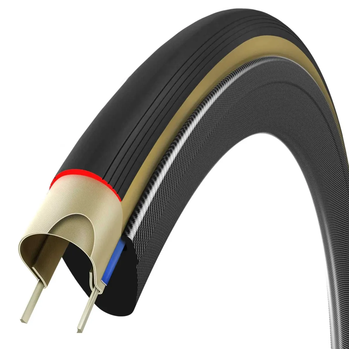 Vittoria Corsa Pro Speed Graphene 2.0 Road Tyre 28 inch / 28x622 Tubeless Ready black-beige