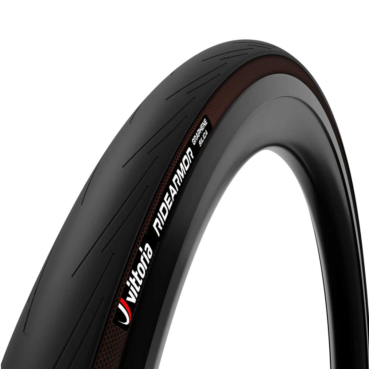 Vittoria RideArmour Graphene 2.0 TLR Road Tyre 26x622 Tubeless Black
