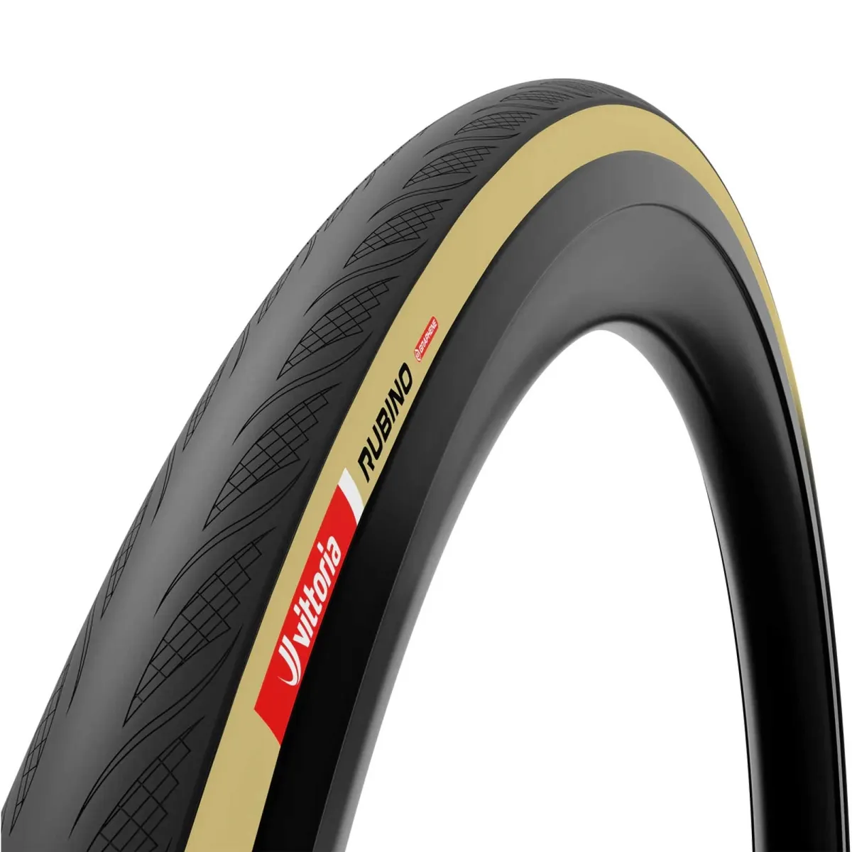Vittoria Rubino V Graphene 2.0 Road Tyre 28 inches / 30x622 Tube Type black-beige