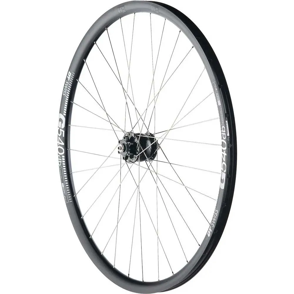 28-inch gravel front wheel Schmidt SON 28 Disc hub dynamo + DT Swiss G 540 Disc rim | built by TNC