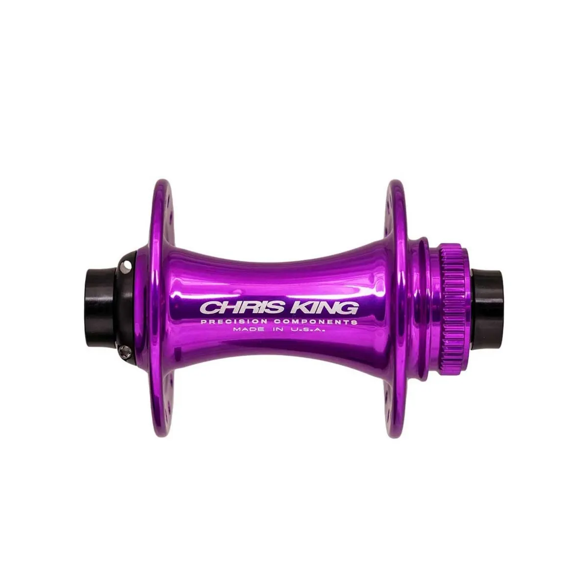 Chris King Front Hub Ceramic Disc Centerlock Boost 15x110 3D purple| violet 24-hole