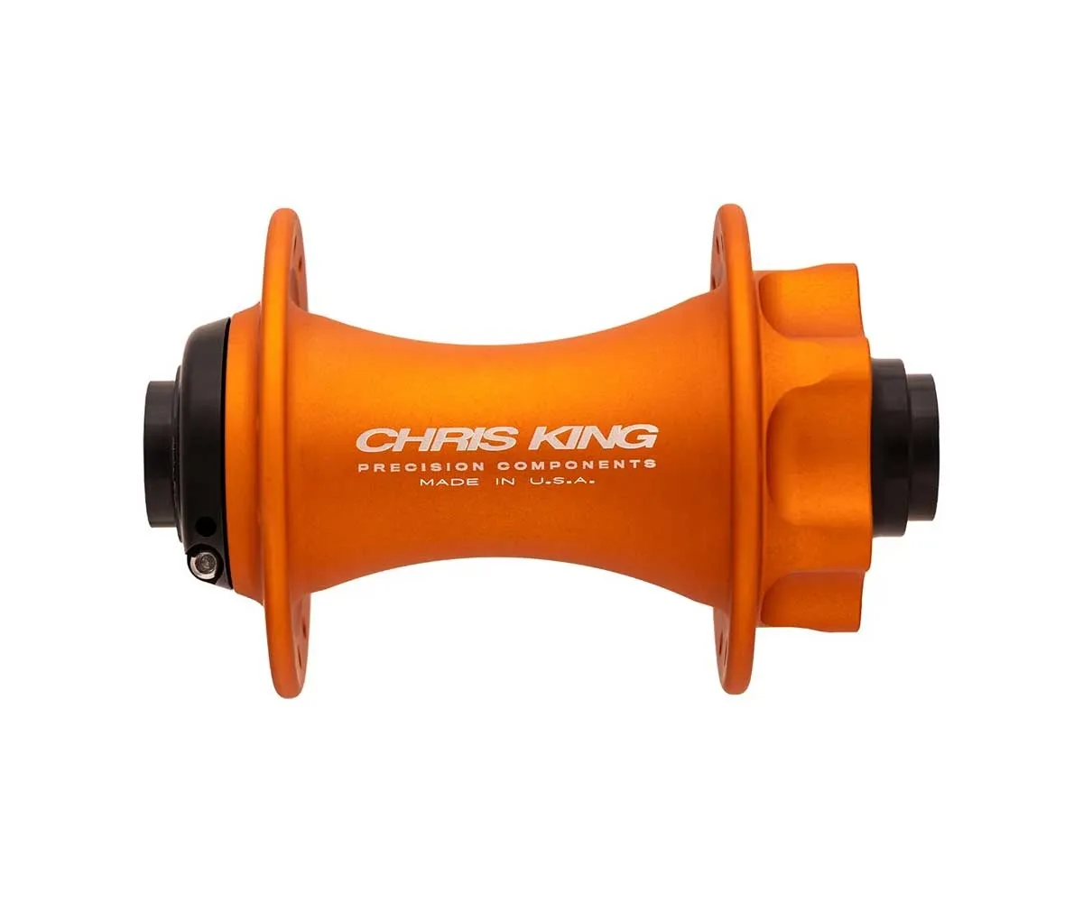 Chris King MTB front hub Disc 6-bolt SuperBoost 20x110 matt mango | matt orange 28-hole