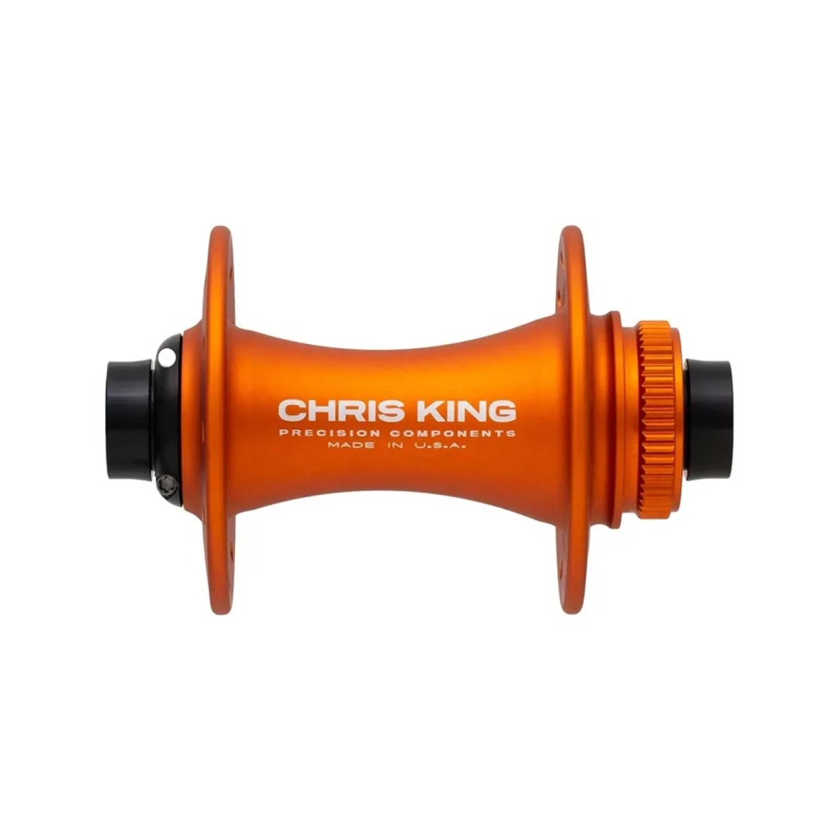 Chris King Front Hub Disc Centerlock Boost 15x110 matte mango | matt orange 24-hole