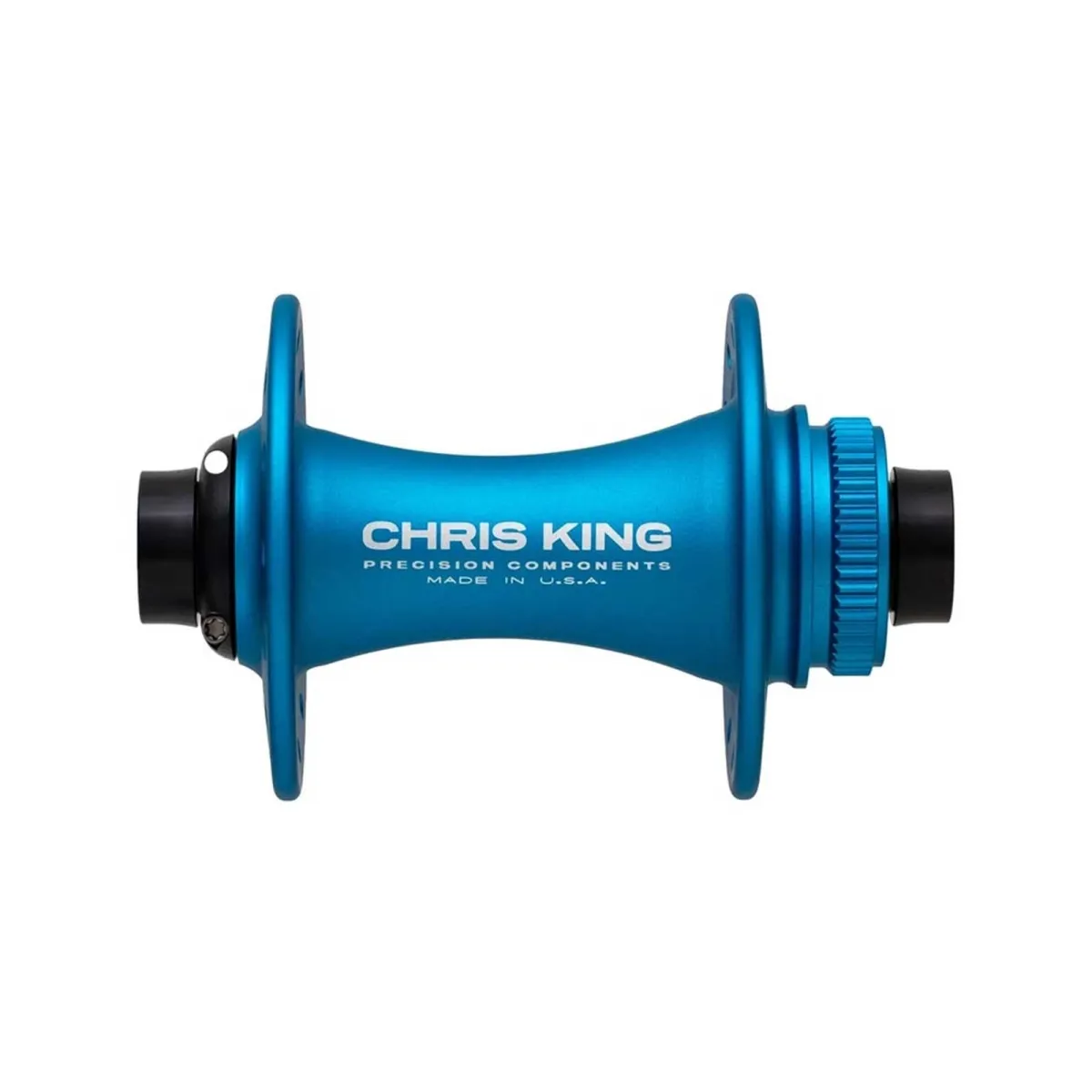 Chris King front hub Disc Centerlock Boost 15x110 matt turquoise | matt turquoise 24-hole