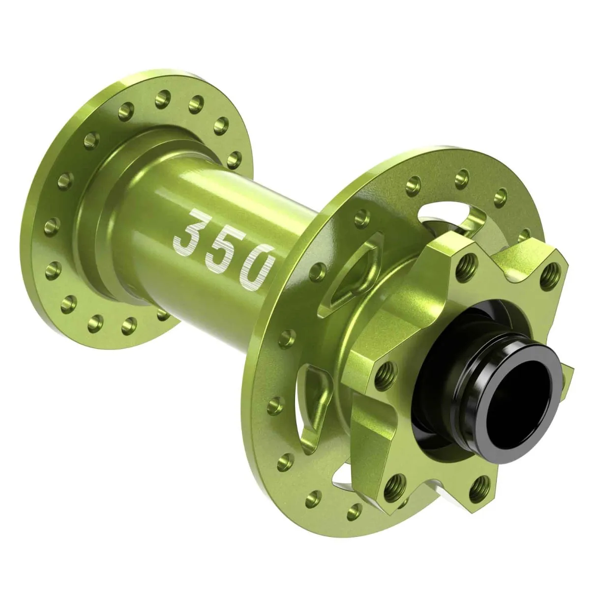 DT Swiss 350 Classic IS front hub LTD green | Disc 6-hole Boost 15x110mm 32-hole