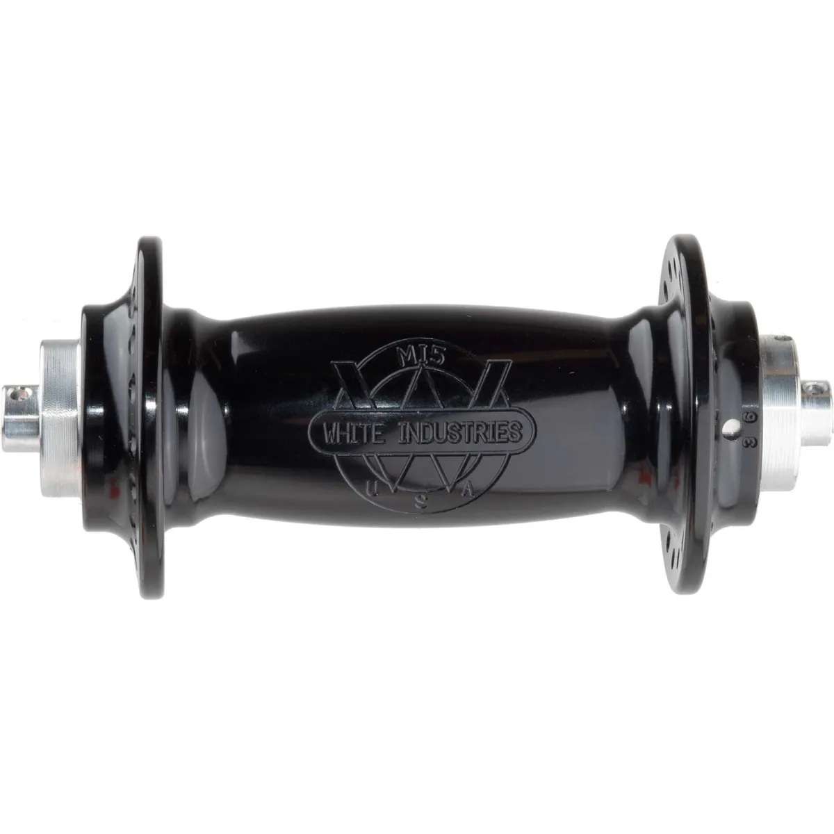 White Industries M15 Rim-Brake Front Hub | SSP 9x100mm 32-hole Black