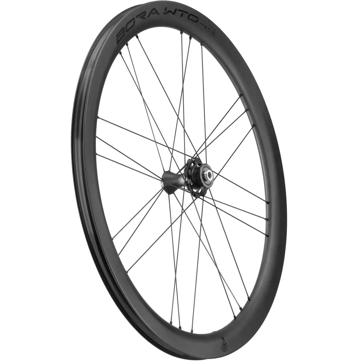 Campagnolo Bora WTO 45 DB C23 Disc CL wheelset | 28-inch rotor Campagnolo N3W matt black