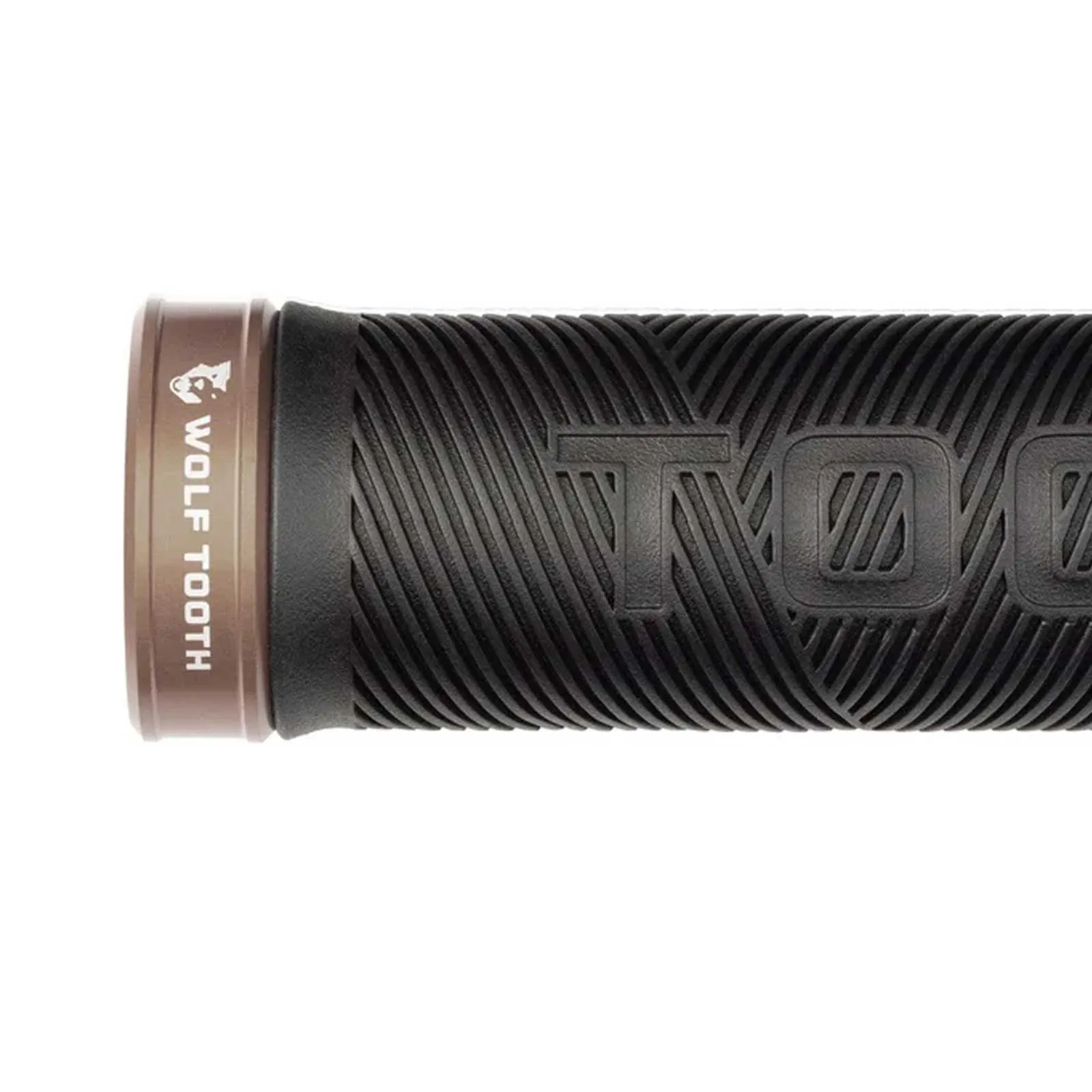 Wolf Tooth Echo Lock On Handlebar Grips 32mm Colour: espresso/black