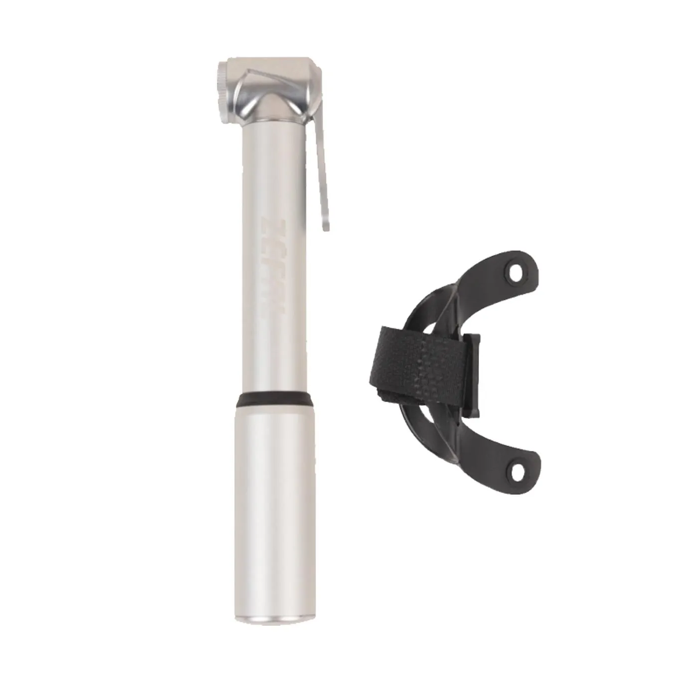 Zefal Road Micro mini pump, max 7 bar, silver