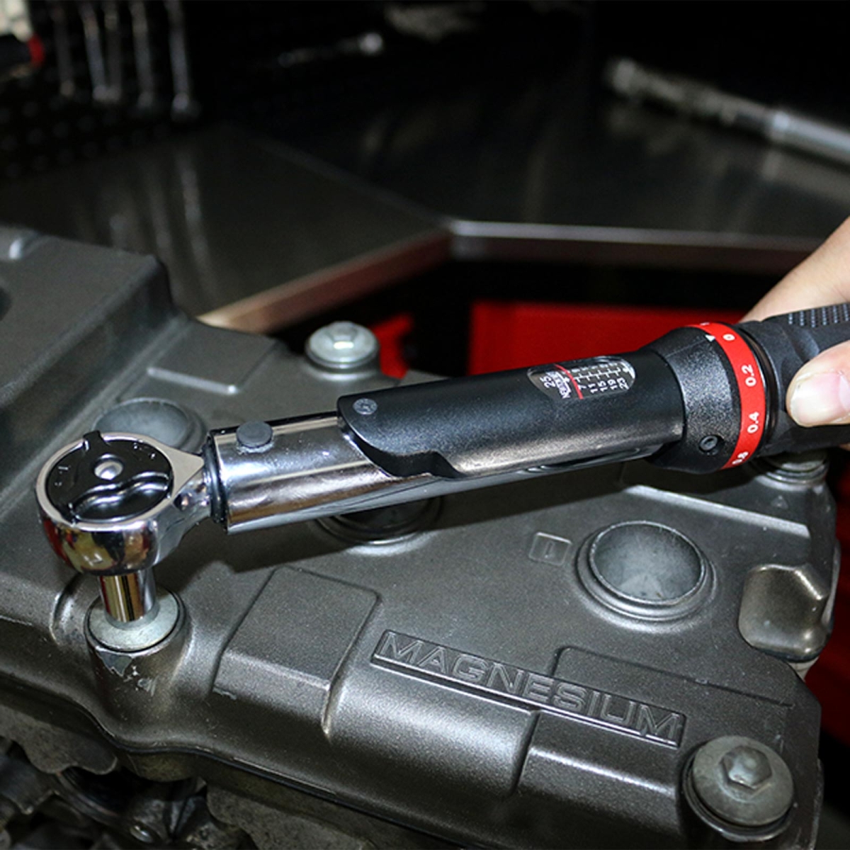 Bike Service BS80081 20–100 Nm 3/8-inch torque wrench