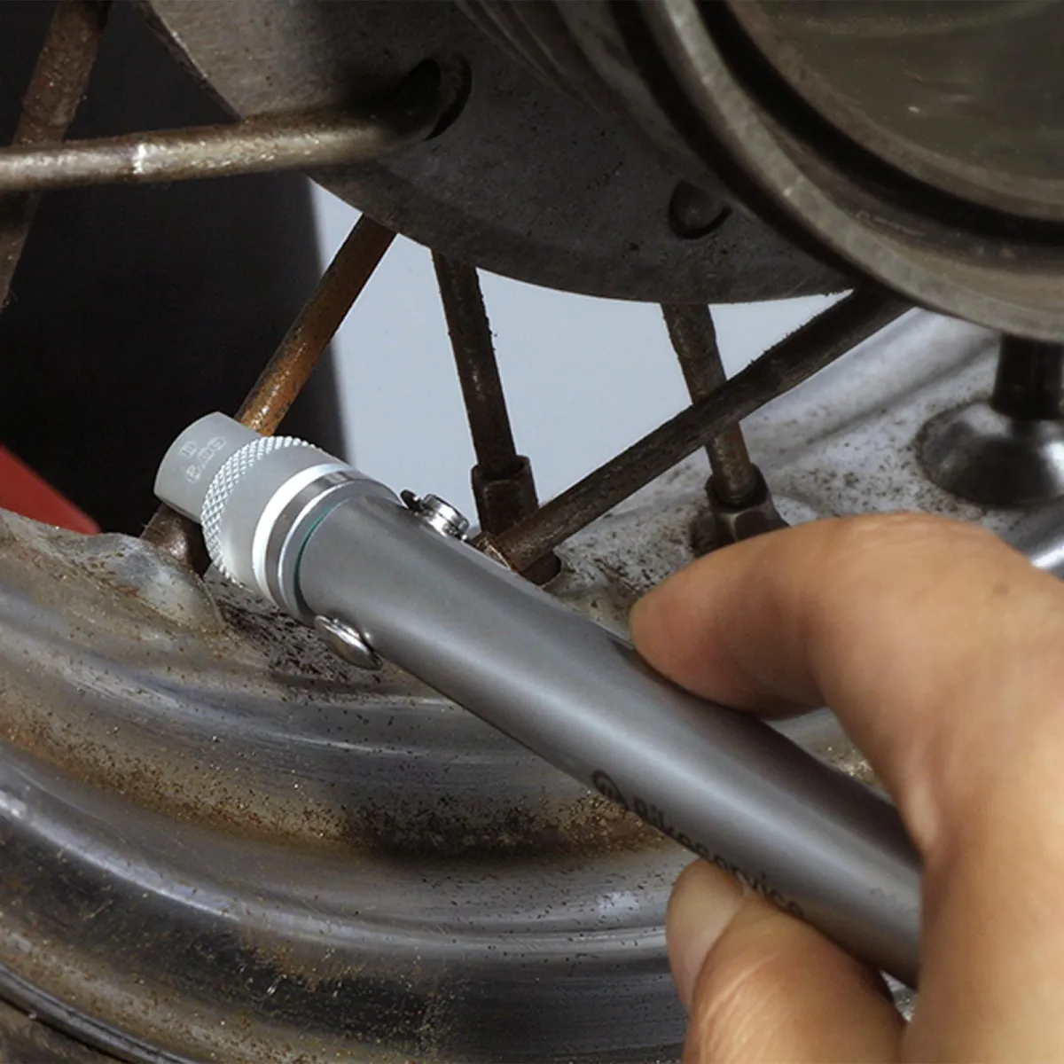 Bike Service BS5502 Torque wrench for aluminium and steel spoke heads