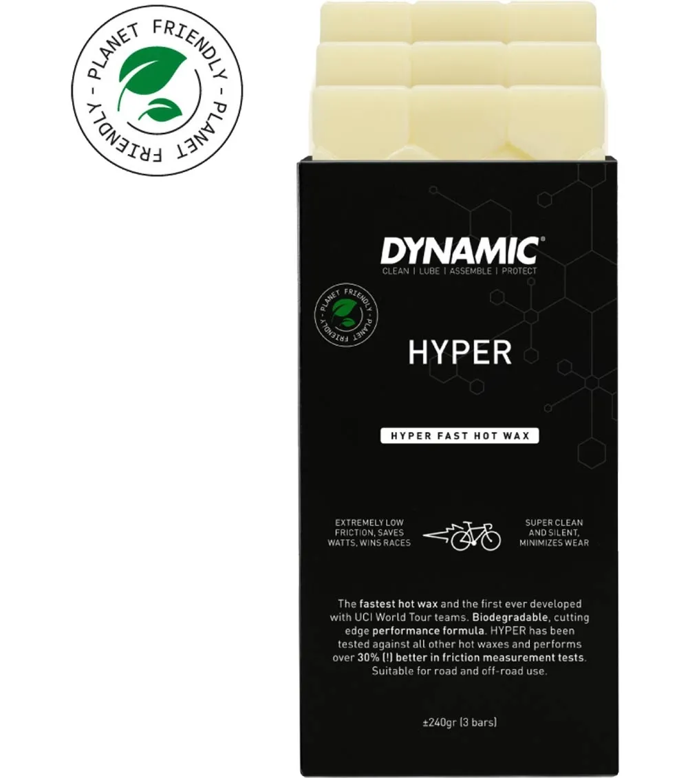 Dynamic Bike Care Hyper Wax | Chain hot wax 240g